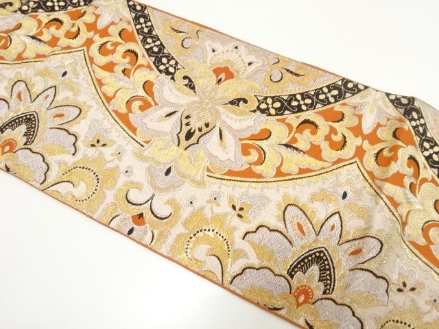 Japanese Kimono / Antique / Fukuro Obi Combined weave